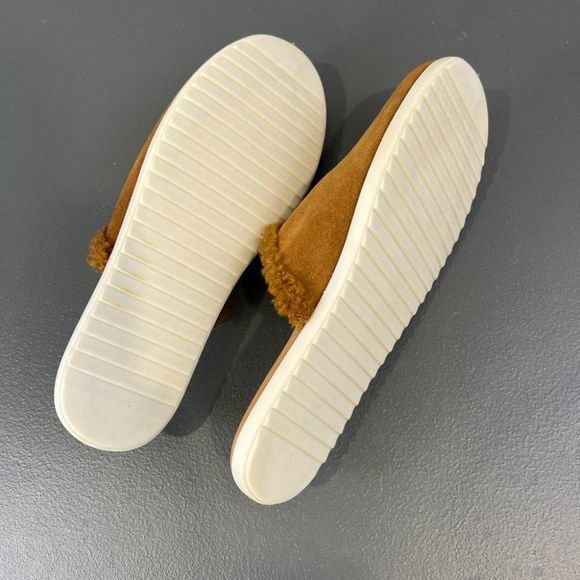 NWB CASLON Alise Brown Chestnut Slip On Flat Mules (9.5) - Picture 6 of 7